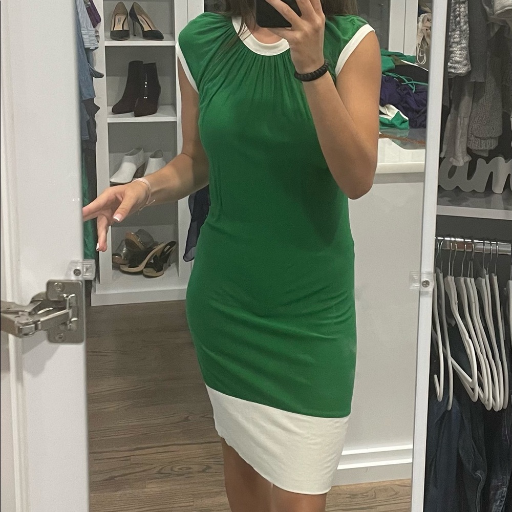 Green dress